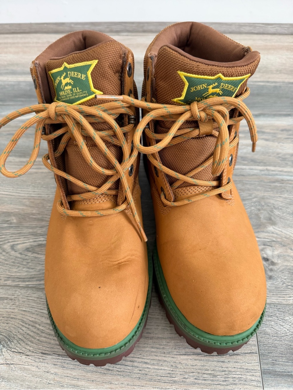 John Deere Sergeants-Dozer waterproof hiking boots men’s size 9 - Picture 6 of 9